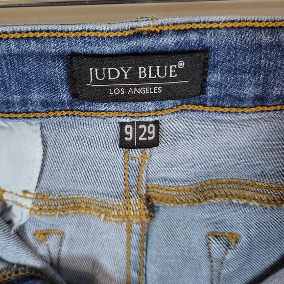 Judy Blue Dad Jeans Size 9/29 Extra Back Pocket Relaxed Fit High Rise - Picture 4 of 10
